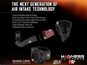 Chevrolet Silverado 1500 Cold Air Intake - NextGen - 5.3L or 6.2L V8 - K&N
